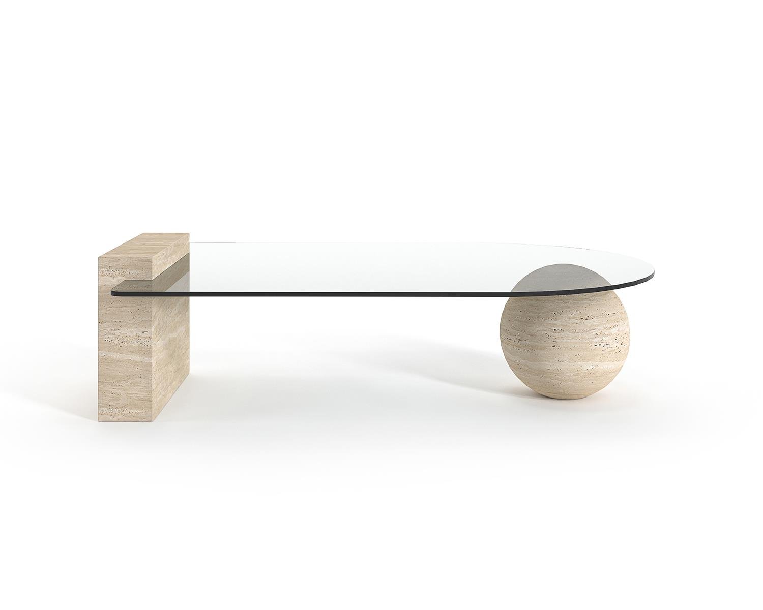 Travertine Coffee Table